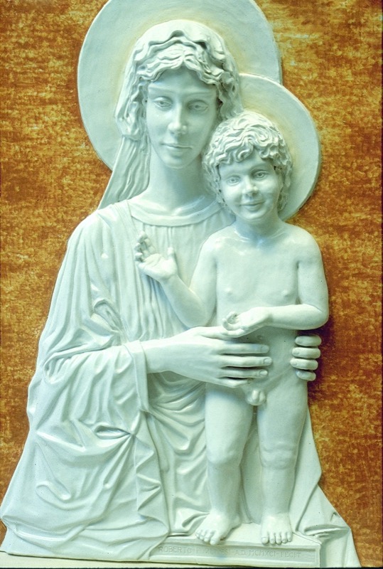Pannello a rilievo Madonna con Bambino